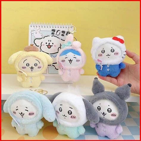 Jason Random One Sanrio X Chiikawa Plush Dolls Gift For Girls Bag