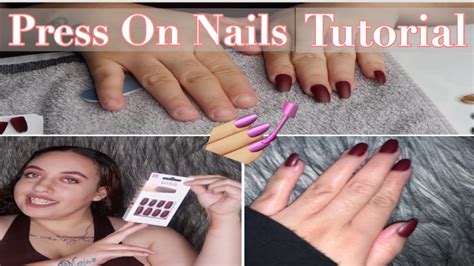 Press On Nails Tutorial Kiss Nails 💅🏼 Youtube