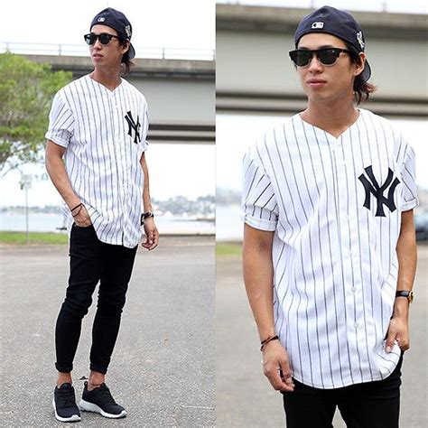 baseball jersey outfit ideas mens - Janelle Fielder