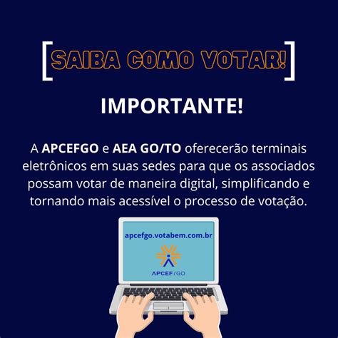 Comiss O Eleitoral Passo A Passo E Como Votar Apcef Go Portal