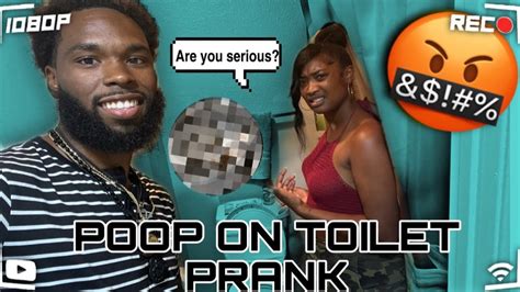 Poop Prank On Girlfriend 💩she Was Pssed 😂😂😂 Youtube