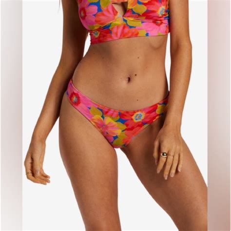 Billabong Swim Nwt Billabong Sunny Coast Lowrider Medium Bikini