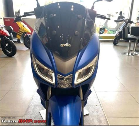 Piaggio Unveils Aprilia Sxr Sxr At Auto Expo Page