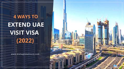 Ways To Extend Uae Visit Visa Disha Global Tours