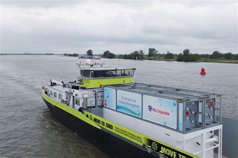 First Inland Hydrogen Container Ship Launched By Fps And Nike H News