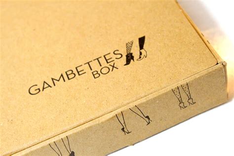 Gambettes Box De Novembre Toutes Les Box