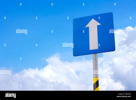 Directional Sign outdoors Stock Photo - Alamy