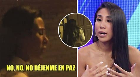 Samahara Lobatón y su insólita reacción con reportero tras polémica y