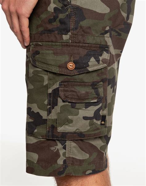 Quicksilver Crucial Battle Cargo Shorts Camo Print Stillo