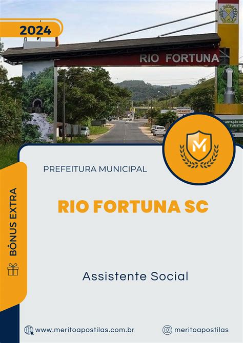 Apostila Assistente Social Prefeitura De Rio Fortuna Sc M Rito