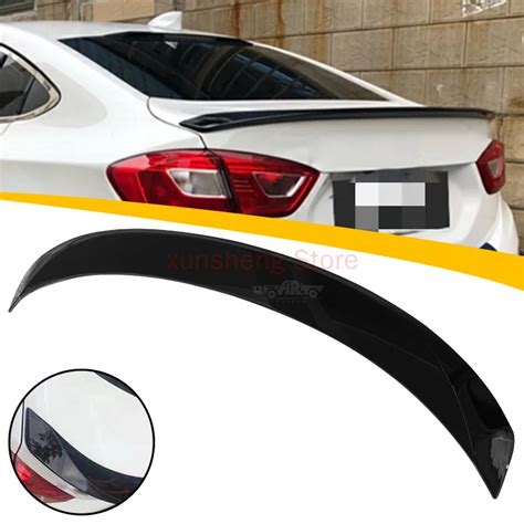 Car Spoilers Manufactory Outlet ABS Plastic Carbon Fiber Pattern Rear