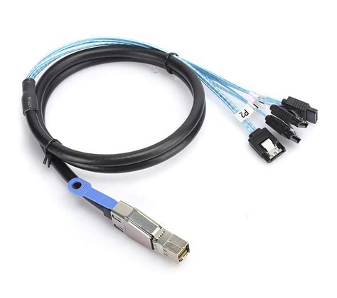 Malaysia Micro SATA Cables External Mini SAS HD SFF 8644 To 4 X SATA