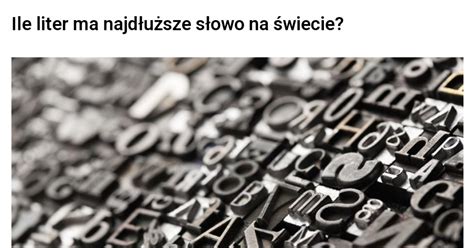 Kiedy Dzidowiec Tworzy Quiz Z Wiedzy Og Lnej