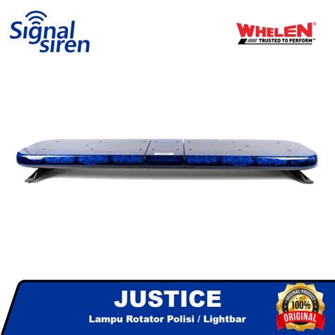 Jual Whelen Justice Lampu Rotator Polisi Patwal Full Blue Mfg Terbaru