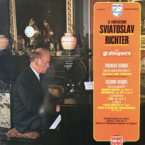 Le Fantastique Sviatoslav Richter En 2 Disques By Sviatoslav Richter