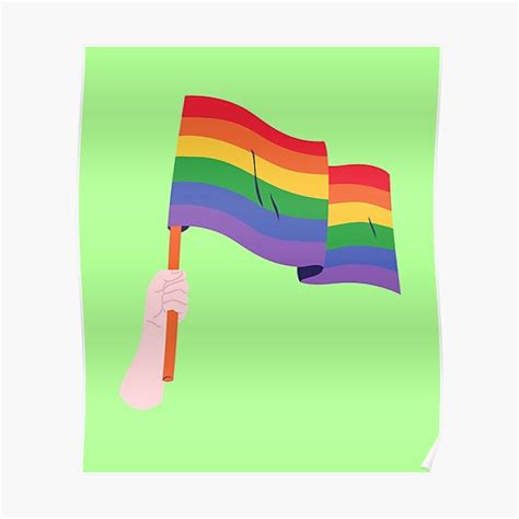 Gay Pride Month Lgbt Pansexual Rainbow Flag Poster For Sale By Nikoshopx Redbubble