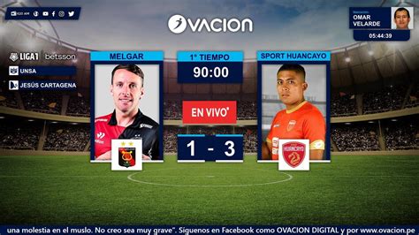 Liga 1 Betsson Clausura F11 Fbc Melgar Vs Sport Huancayo Por Radio