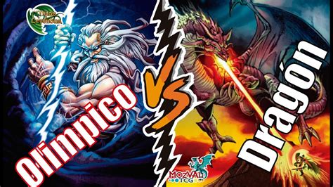 OLIMPICO Vs DRAGÓN Incluye Deck lists Temp 3 0 Racial soporte libre