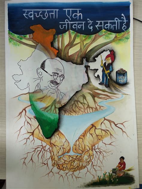 Astonishing Compilation Of Swachh Bharat Drawing Competition Images