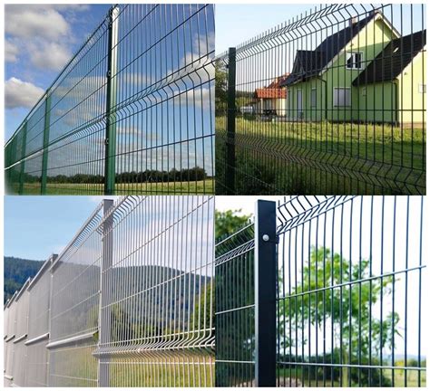 Galvanized Powder Coated Welded Wire Mesh Fence Designs Triangle