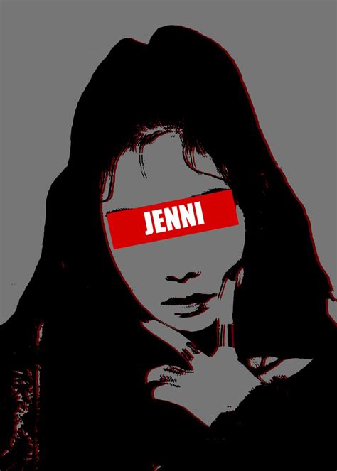 Jenni Poster Picture Metal Print Paint By Aciel Eden Displate