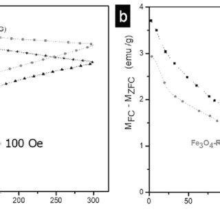 A Temperature Dependence Of Magnetization Curves Of Fe O Nps And