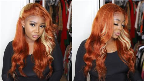 Red Hair With Blonde Tips