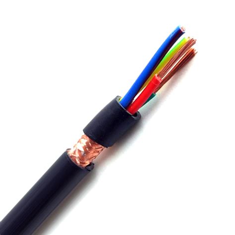 UL2464 Multi Core Braid Shield Wire 30AWG 4 Core 3 Core PVC Jacket