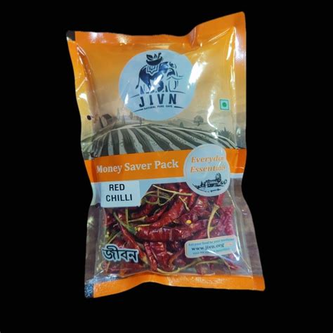 Jivn Whole With Stem PREMIUM GUNTUR RED CHILLI Andhra Pradesh