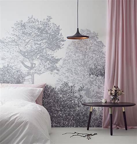 Grey Tree Mural Wallpaper Mural Wall