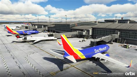 Orbx Releases Ksmf Sacramento Airport For Microsoft Flight Simulator