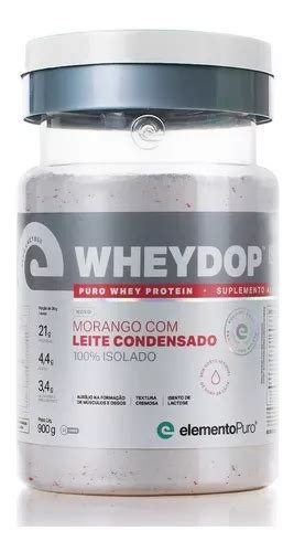 Suplemento En Polvo ElementoPuro Wheydop ISO Whey Protein Sabor Fresa