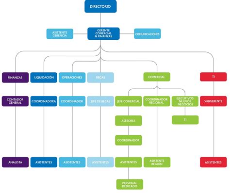 Organigrama Otic Del Comercio Servicios Y Turismo