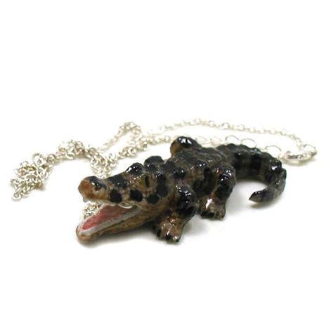 Gator Necklace Etsy