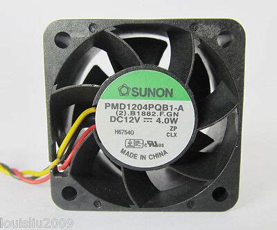 5pcs SUNON PMD1204PQB1 A 40x40x28mm 4028 12V 4 0W DC BRUSHLESS Fan 3pin