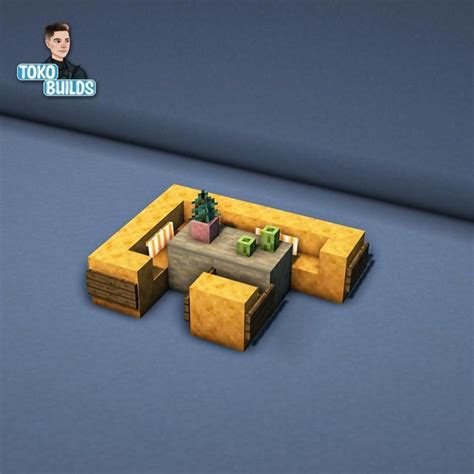 Some simple Dining Table Designs :>: Minecraftbuilds | Minecraft, Minecraft designs, Minecraft ...