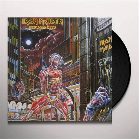 Iron Maiden SOMEWHERE IN TIME Vinyl Record