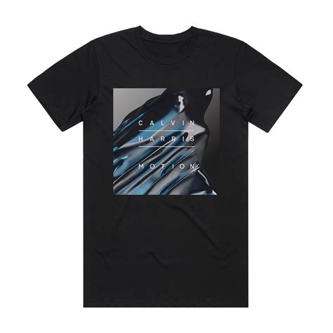 Calvin Harris Motion Album Cover T-Shirt Black – ALBUM COVER T-SHIRTS