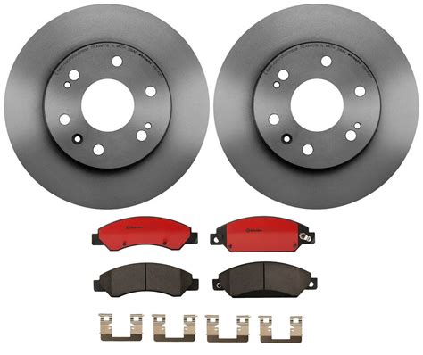 Brembo Front Brake Kit Ceramic Pads And Disc Rotors For Cadillac