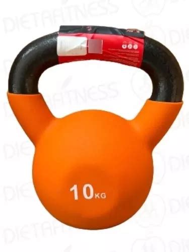 Pesa Rusa 10 Kilos Kettlebell Vinilo Y Acero Cuotas sin interés