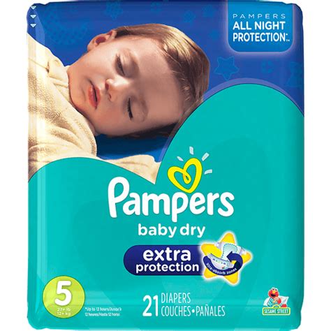 Pampers Extra Protection Diapers Size Lb Sesame Street