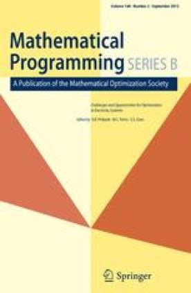 Mathematical Programming Home