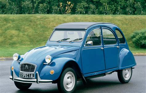 Wallpaper blue, Citroën, Special, 2CV6, 1975–90 images for desktop ...