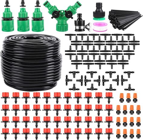 Lot de 200 systèmes d irrigation de jardin 50 m Kit d irrigation