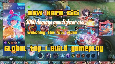 NEW HERO CiCi CICI OVER POWER DAMAGE 500 Damage Build Gameplay 2024