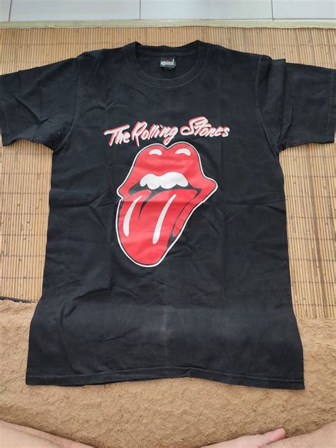 Kaos Band The Rolling Stones Fesyen Pria Pakaian Atasan Di Carousell