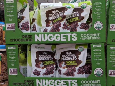 Inno Foods Organic Dark Chocolate Nuggets