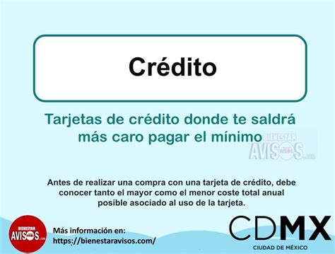 Tarjetas De Crédito Donde Te Saldrá Más Caro Pagar El Mínimo