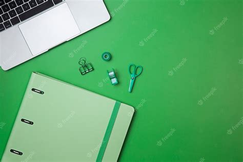 Free Photo Top View Over Ring Binder