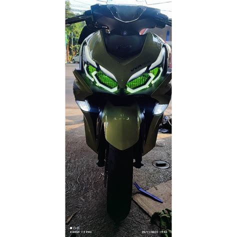 Jual LAMPU ALIS DRL LED ALL NEW AEROX 2020 2021 2022 BONUS DEVIL EYES